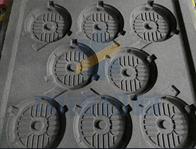 汽車配件造型_全自動造型機砂型效果