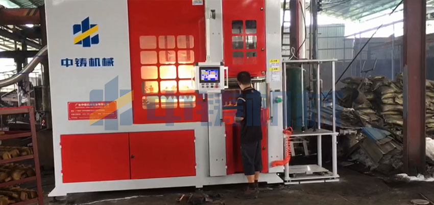 造型機(jī)鑄造視頻，操作簡(jiǎn)單，省人工