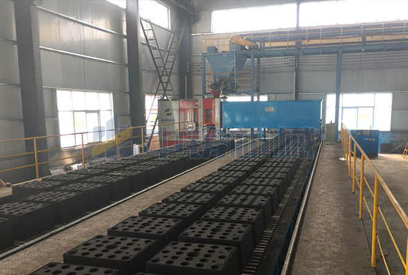 全自動(dòng)造型機(jī)鏈板輸送線(xiàn)